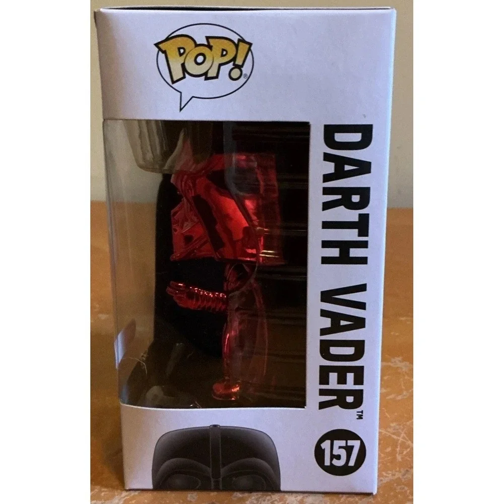 Funko Pop! 157 Star Wars - Darth‎ Vader Red Chrome - Target Exclusive Figure